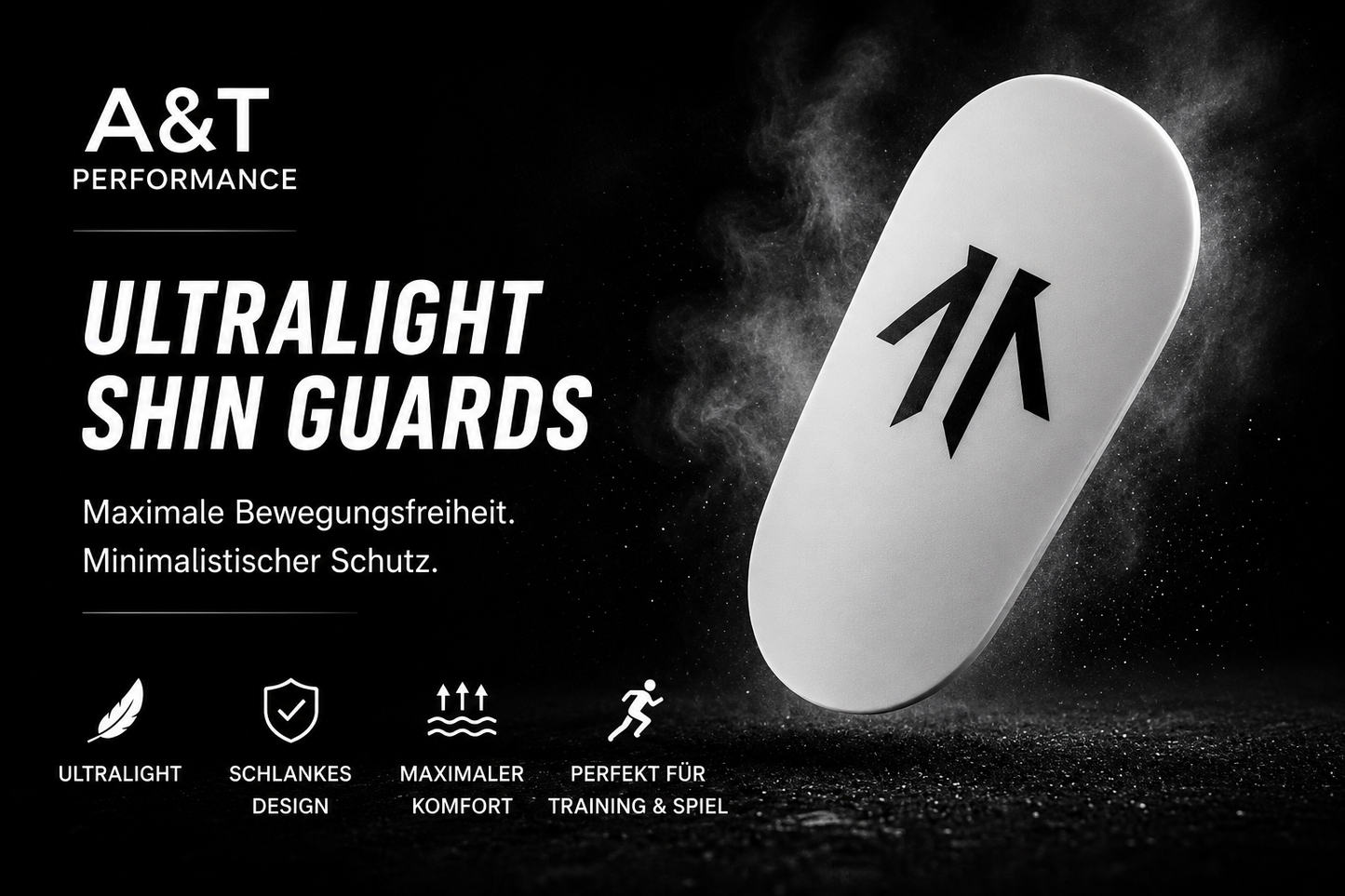 A&T Performance Ultralight Shin Guards| Fußball Schienbeinschoner