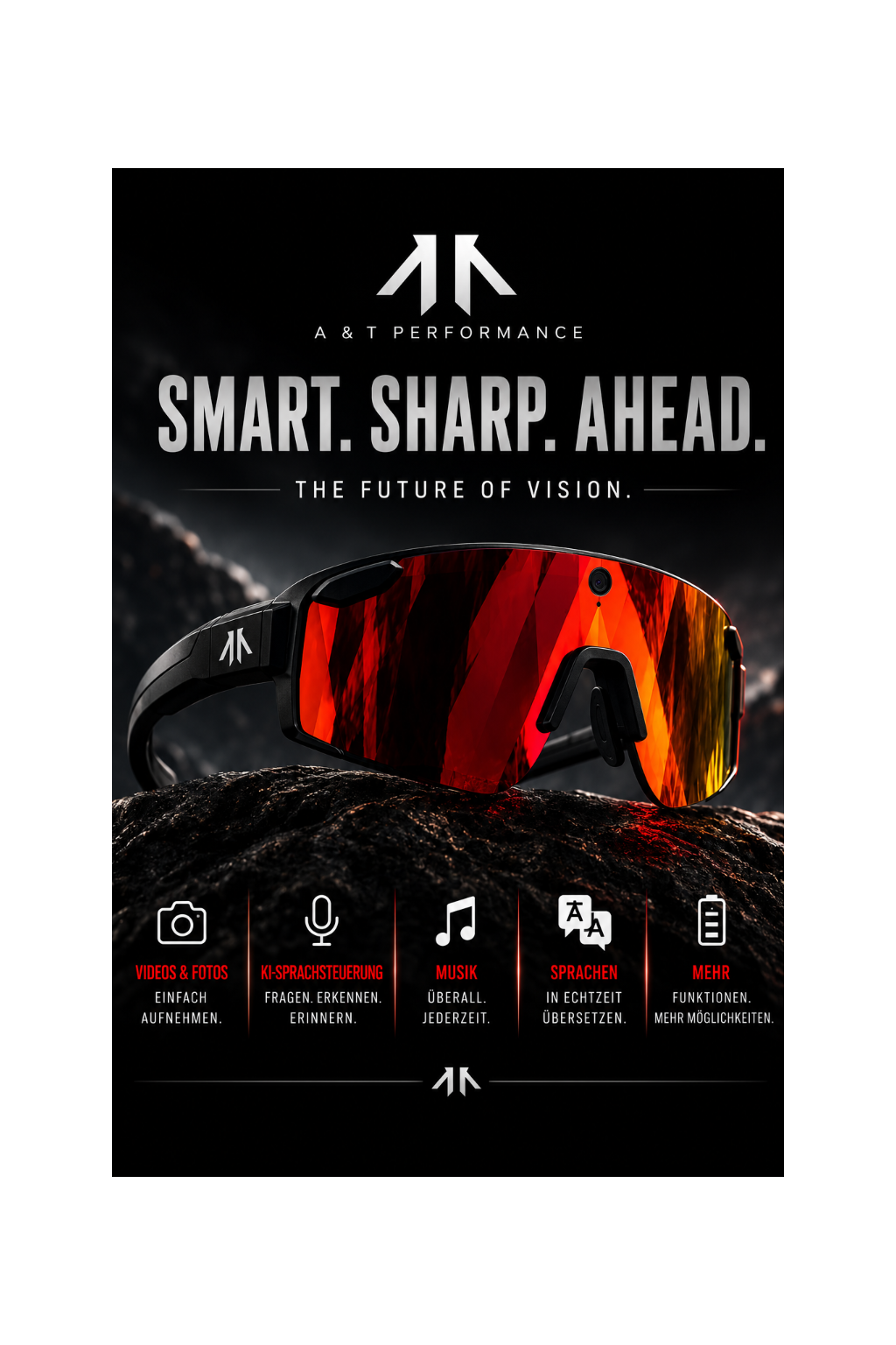 A&T Performance Smart Glasses